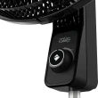 Ventilador de Coluna Cadence VTR830 Refresh Turbo Pro 6 Pás 3 Velocidades Preto e Azul 127V